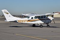 N283TB @ KBOI - parked on the north GA ramp.