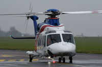G-CHNS @ EGSH - Heading for Bristow's on a murky afternoon. - by Graham Reeve