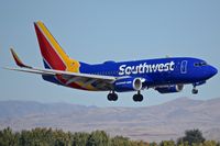 N7885A @ KBOI - Approach to RWY 10R.