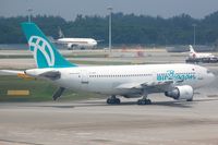XY-AGD @ WSSS - Air Bagan A310 taxying for departure - by FerryPNL