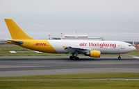 B-LDD @ RJGG - Air Hongkong/DHL A306F rolling for take-off. - by FerryPNL