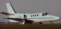 N611SW @ EBBR - EBBR ABELAG '80s - by j.van mierlo