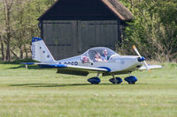 G-CCSR @ EGTH - Aerotechnik EV-97A Eurostar G-CCSR Sierra Romeo Flying Group, Old Warden 8/5/16 - by Grahame Wills
