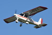 G-CBVY @ X3CX - Departing from Northrepps.