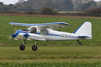 N123CA @ X3CX - Departing from Northrepps.