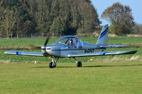 G-CFCT @ X3CX - Just landed at Northrepps.