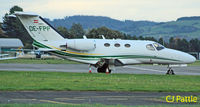 OE-FPP @ EGPN - On the ramp at Dundee - by Clive Pattle