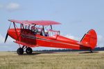 F-PCOR @ EDRV - Stampe-Vertongen (SNCAN) SV-4L, re-engined with a Lycoming, at the 2018 Flugplatzfest Wershofen