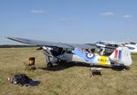 D-ELYD @ EDRV - Taylorcraft J Auster 5 at the 2018 Flugplatzfest Wershofen - by Ingo Warnecke