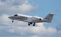 N414TB @ KORL - Learjet 55
