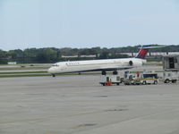 N941DN @ MKE - long jet at MKE - by magnaman
