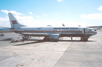 LN-BRA @ LPA - Las Palmas 24.1.1996 with 50 th anniversary mark. - by leo larsen