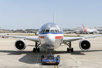 N377AN @ KORD - Pushback at ORD. - by Arjun Sarup