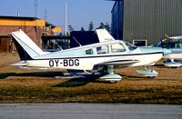 OY-BDG @ BLL - Billund 7.3.1996 - by leo larsen