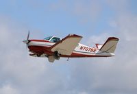 N707BR @ KOSH - Beech V35