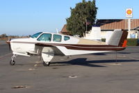 N235AA @ SZP - 1959 Beech K35 BONANZA, Continental IO-470-C 250 Hp, on Transient Ramp - by Doug Robertson