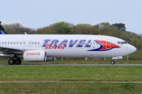 OK-TSM @ LFRB - Boeing 737-9GJER, Taxiing to holding point rwy 25L, Brest-Bretagne airport (LFRB-BES) - by Yves-Q