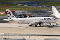 SX-DGX @ VIE - Aegean Airlines Airbus A320 - by Thomas Ramgraber