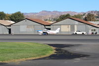 N16497 @ SZP - 1973 Piper PA-28-235 CHARGER, Lycoming O-540-D4B5 235 Hp, taxi back - by Doug Robertson