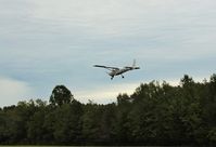 N3028G - Fly by at Petit Jean Airport - by Maebell Clark Pearson