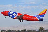N922WN @ KBOI - Climb out from RWY 28L.