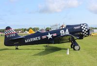 N694US @ KOSH - North American SNJ-4 - by Mark Pasqualino