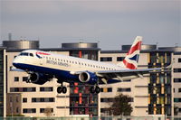 G-LCYM @ EGLC - Landing at London City Airport. - by Graham Reeve