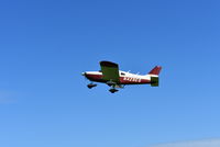 N429EG @ 40I - Piper Cherokee 180 takeoff - by Christian Maurer