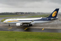 VT-JWW @ VABB - Oldest active A330 in the Jet Airways fleet taxiing out for departure to Delhi as 9W346 on an overcast morning. - by Arjun Sarup
