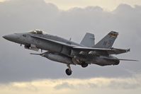 165216 @ KBOI - Climb out from RWY 10L.  VMFA-323 Death Rattlers, 3rd MAW, MAG-11, MCAS Miramar, CA. - by Gerald Howard