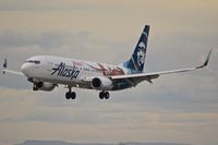 N519AS @ KBOI - On final for RWY 10L. - by Gerald Howard