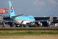 HL7434 @ EHAM - Korean B744F at the cargo apron - by FerryPNL