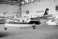 HB-GAL @ LSZH - Old GA-Hangar at Zurich-Kloten airport. Scanned from a 35mm b+w negative. - by sparrow9