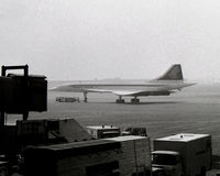 G-N94AD @ EGLL - Unable to confirm aircraft registration, but likely to be the only Singapore Airways item seen on the day - taken on monochrome film at London Heathrow from departure lounge of Terminal 3 - October 1978 - by Neil Henry