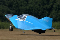 F-PDHZ @ EBDT - Two seat Verhees delta landing at Schaffen-Diest airfield, old-timer fly-in 2018 - by Van Propeller