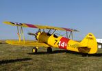 D-EMFL @ EDRV - Boeing (Stearman) PT-17 at the 2018 Flugplatzfest Wershofen - by Ingo Warnecke