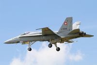 J-5016 @ LFBD - Swiss Air Force McDonnell Douglas FA-18C Hornet, On final rwy 23, Bordeaux-Mérignac airport (LFBD-BOD) - by Yves-Q