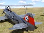 D-EGBR @ EDRV - Focke-Wulf Fw 44J Stieglitz at the 2018 Flugplatzfest Wershofen