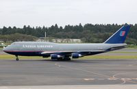 N187UA @ RJAA - United B744 was sold to Orient Thai in 2011 as HS-STA. - by FerryPNL