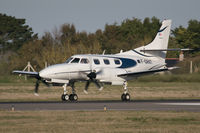 F-GRNT @ EGJB - Departing Guernsey - by alanh