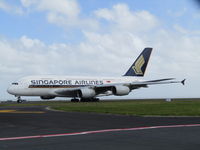 9V-SKJ @ NZAA - taxying out - by magnaman