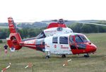 D-HFSG @ EDRV - Eurocopter AS.365N-3 Dauphin 2 of the Johanniter Rettungsdienst EMS at the 2018 Flugplatzfest Wershofen - by Ingo Warnecke