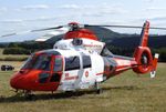 D-HFSG @ EDRV - Eurocopter AS.365N-3 Dauphin 2 of the Johanniter Rettungsdienst EMS at the 2018 Flugplatzfest Wershofen - by Ingo Warnecke