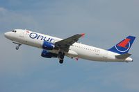 TC-OAD @ EDDL - Onur A320 taking-off. Aircraft now in service with Iran Air as EP-IED. - by FerryPNL