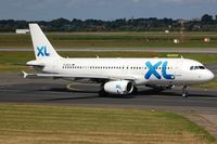 D-AXLA @ EDDL - XL A320 taxying for departure - by FerryPNL