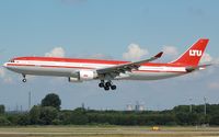 D-AERQ @ EDDL - LTU A333 arriving in DUS - by FerryPNL