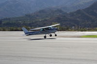 N704UT @ SZP - 1976 Cessna 150M, Continental O-200-100 Hp, takeoff Rwy 22 - by Doug Robertson