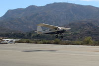 N221PM @ SZP - 2004 American Champion 8GCBC SCOUT, Lycoming O&VO-360 180 Hp, takeoff climb Runway 22 - by Doug Robertson