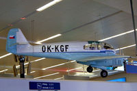 OK-KGF @ LKPR - OK-KGF   Aero 45S [04-019] (Letecke Muzeum Kbley) Prague-Ruzyne~OK 07/05/2002 - by Ray Barber