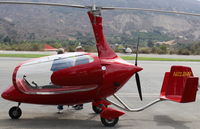 N212XN - 2015 Pollock Autogyro Gmbh CALIDUS, Experimental pusher, Rotax 914ULS 115 Hp, closeup. Note tri-tail. - by Doug Robertson